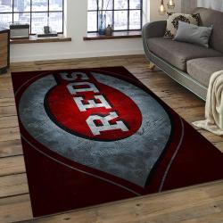 MLB Cincinnati Reds Baseball Team Logo Rectangle Area CR03