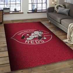 MLB Cincinnati Reds Baseball Team Logo Rectangle Area CR05