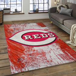 MLB Cincinnati Reds Baseball Team Logo Rectangle Area CR07
