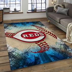 MLB Cincinnati Reds Baseball Team Logo Rectangle Area CR12
