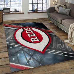 MLB Cincinnati Reds Baseball Team Logo Rectangle Area CR20