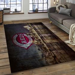 MLB Cincinnati Reds Baseball Team Logo Rectangle Area CR21