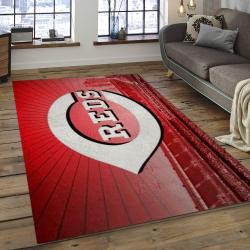 MLB Cincinnati Reds Baseball Team Logo Rectangle Area CR25