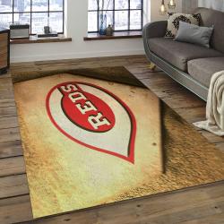 MLB Cincinnati Reds Baseball Team Logo Rectangle Area CR26