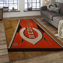MLB Cincinnati Reds Baseball Team Logo Rectangle Area CR27