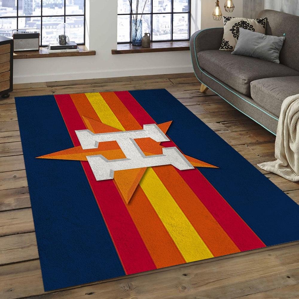 MLB Houston Astros Baseball Team Logo Rectangle Area HA03