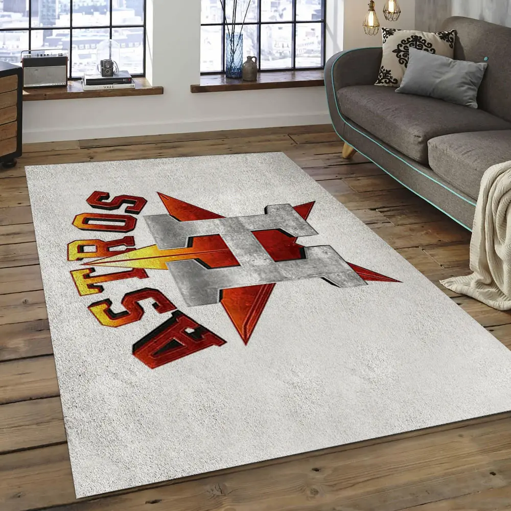 MLB Houston Astros Baseball Team Logo Rectangle Area HA04