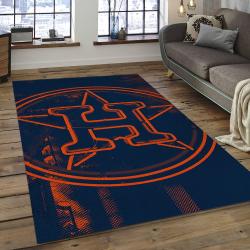 MLB Houston Astros Baseball Team Logo Rectangle Area HA11