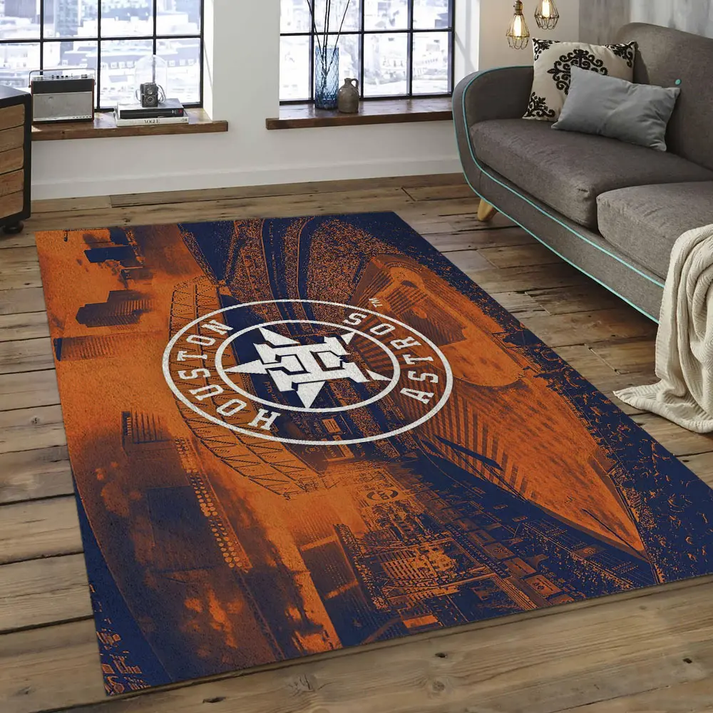 MLB Houston Astros Baseball Team Logo Rectangle Area HA37