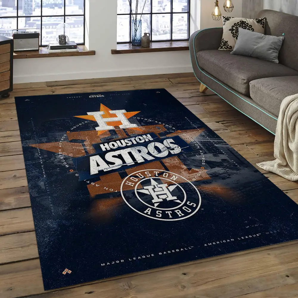 MLB Houston Astros Baseball Team Logo Rectangle Area HA39