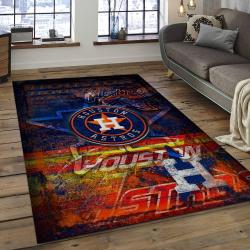 MLB Houston Astros Baseball Team Logo Rectangle Area HA42