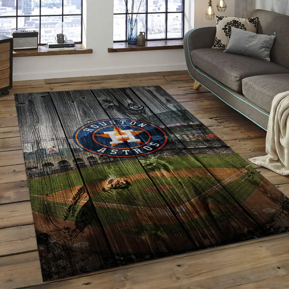 MLB Houston Astros Baseball Team Logo Rectangle Area HA48