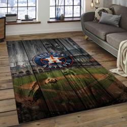 MLB Houston Astros Baseball Team Logo Rectangle Area HA48