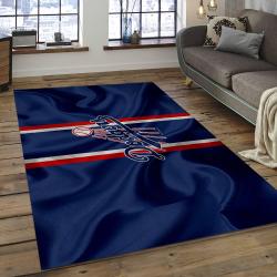 MLB Los Angeles Dodgers Baseball Team Logo Rectangle Area LAD11