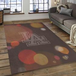 MLB Los Angeles Dodgers Baseball Team Logo Rectangle Area LAD21