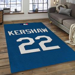 MLB Los Angeles Dodgers Baseball Team Logo Rectangle Area LAD23
