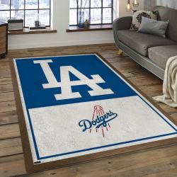 MLB Los Angeles Dodgers Baseball Team Logo Rectangle Area LAD33