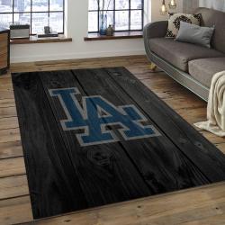 MLB Los Angeles Dodgers Baseball Team Logo Rectangle Area LAD41