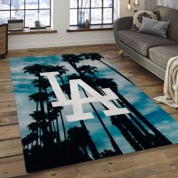 MLB Los Angeles Dodgers Baseball Team Logo Rectangle Area LAD46