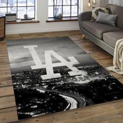 MLB Los Angeles Dodgers Baseball Team Logo Rectangle Area LAD47