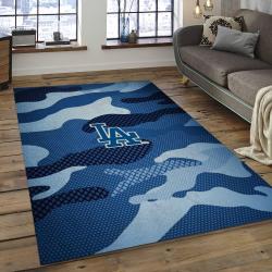 MLB Los Angeles Dodgers Baseball Team Logo Rectangle Area LAD48