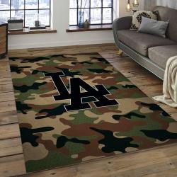 MLB Los Angeles Dodgers Baseball Team Logo Rectangle Area LAD49