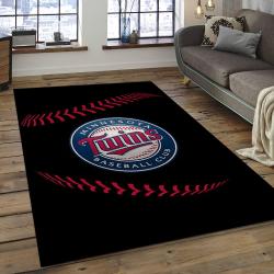 MLB Minnesota Twins Baseball Team Logo Rectangle Area MTS01