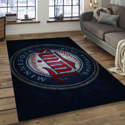 MLB Minnesota Twins Baseball Team Logo Rectangle Area MTS03