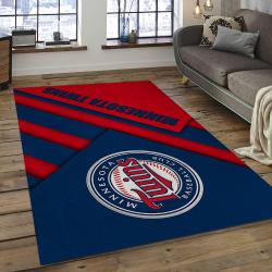 MLB Minnesota Twins Baseball Team Logo Rectangle Area MTS08