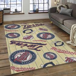 MLB Minnesota Twins Baseball Team Logo Rectangle Area MTS11