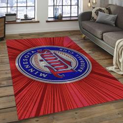 MLB Minnesota Twins Baseball Team Logo Rectangle Area MTS17