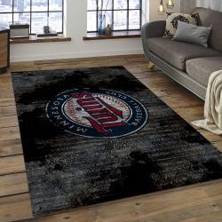MLB Minnesota Twins Baseball Team Logo Rectangle Area MTS18
