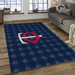 MLB Minnesota Twins Baseball Team Logo Rectangle Area MTS19
