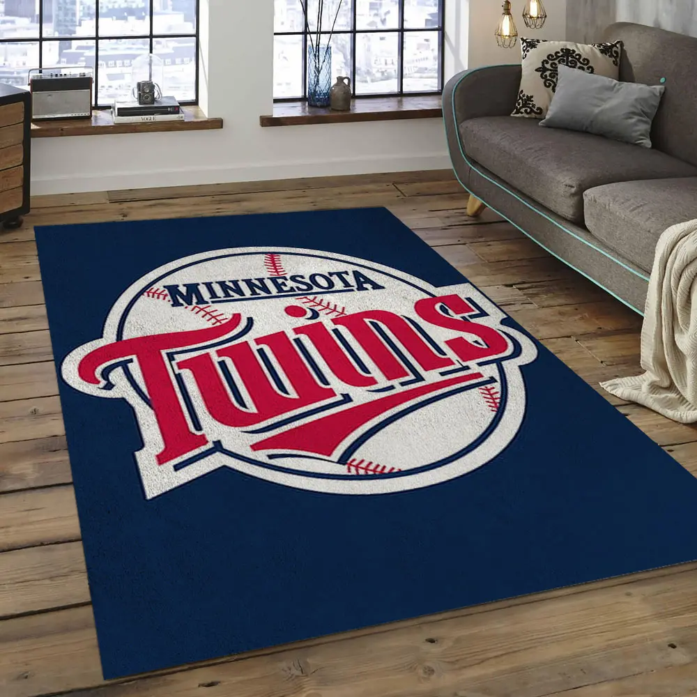 MLB Minnesota Twins Baseball Team Logo Rectangle Area MTS21