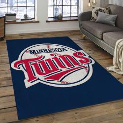 MLB Minnesota Twins Baseball Team Logo Rectangle Area MTS21