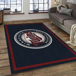 MLB Minnesota Twins Baseball Team Logo Rectangle Area MTS25