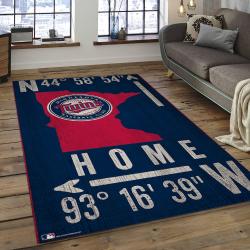 MLB Minnesota Twins Baseball Team Logo Rectangle Area MTS28