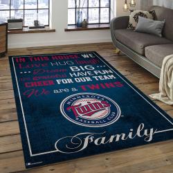 MLB Minnesota Twins Baseball Team Logo Rectangle Area MTS30