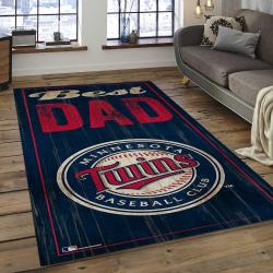 MLB Minnesota Twins Baseball Team Logo Rectangle Area MTS34
