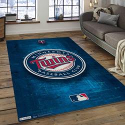 MLB Minnesota Twins Baseball Team Logo Rectangle Area MTS36