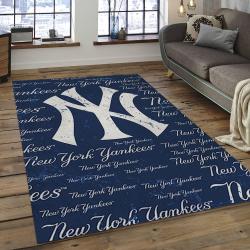 MLB New York Yankees Baseball Team Logo Rectangle Area NYY07