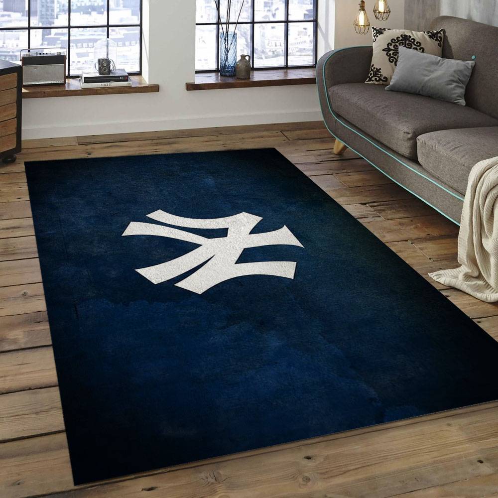 MLB New York Yankees Baseball Team Logo Rectangle Area NYY22