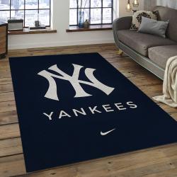MLB New York Yankees Baseball Team Logo Rectangle Area NYY23