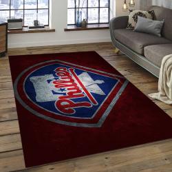 MLB Philadelphia Phillies Baseball Team Logo Rectangle Area PP02