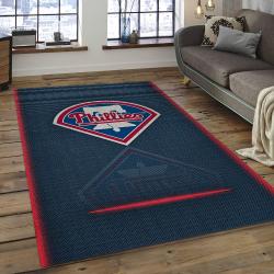 MLB Philadelphia Phillies Baseball Team Logo Rectangle Area PP03