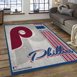 MLB Philadelphia Phillies Baseball Team Logo Rectangle Area PP13