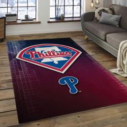 MLB Philadelphia Phillies Baseball Team Logo Rectangle Area PP16