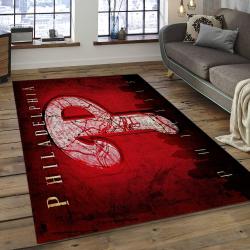 MLB Philadelphia Phillies Baseball Team Logo Rectangle Area PP21