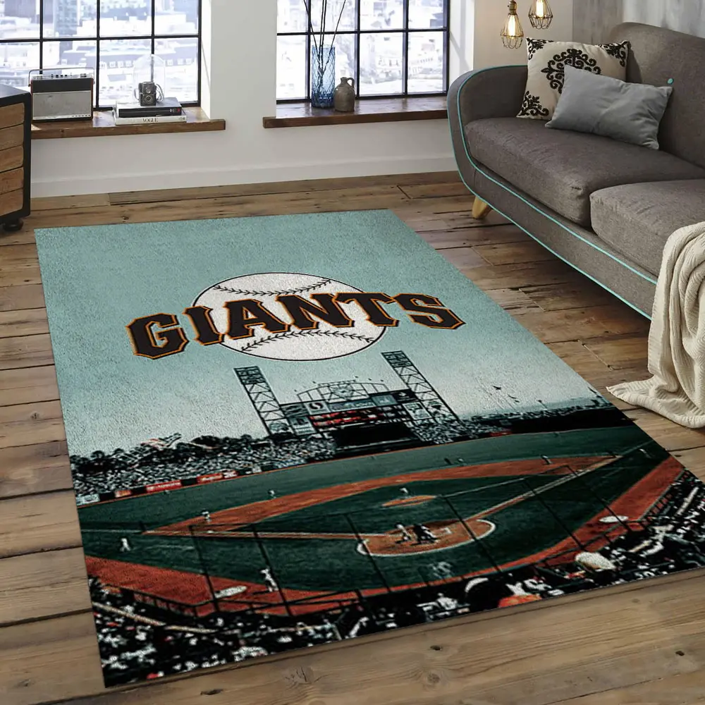MLB San Francisco Giants Baseball Team Logo Rectangle Area SFG04