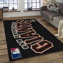 MLB San Francisco Giants Baseball Team Logo Rectangle Area SFG06